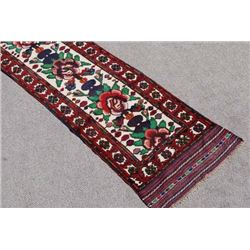 Beautiful Hand Woven Persian Balooch Runner 13 ft