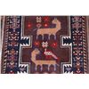 Image 3 : NICE LOOKING HAND WOVEN AUTHENTIC PERSIAN BALOOCH RUG