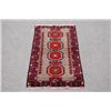 Image 2 : Finely Knotted Delicate Persian Turkmen Rug 3x6
