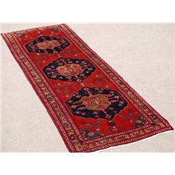 Hand Woven Fine Persian Ahar Runner 11 ft