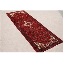 FINE QUALITY HAND WOVEN PERSIAN HAMEDAN RUNNER