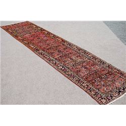 BEAUTIFULL AND AUTHENTIC SEMI ANTIQUE PERSIAN MALAYER RUNNER