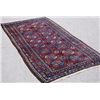 Splendid Dark Toned Handmade Semi Antique Persian Kurdish