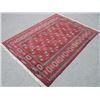 Image 1 : Hand Made Turkmen Rug, 4.7 X 6.0 feet "