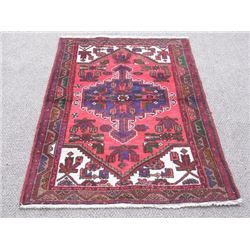 Highly Detailed Hand Woven Persian Hamadan