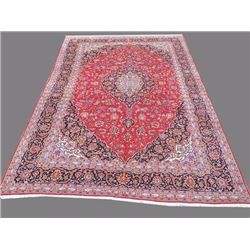 Exquisite Fine Quality Handmade Persian Kashan Rug