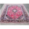Image 1 : Lustrous High Quality Handmade Persian Mashhad Rug