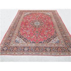 Lovely All Natural Hand woven Persian Kashan Rug