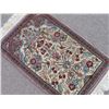 Image 2 : Admirable Hand Knotted Floral Persian Qum Design Rug 2x3