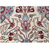 Image 3 : Admirable Hand Knotted Floral Persian Qum Design Rug 2x3
