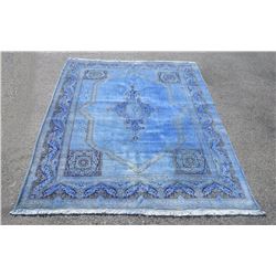 Quite Fascinating Semi Antique Open Field Persian Kerman 9x12