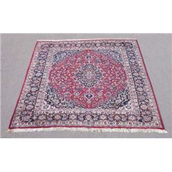 Absolutely Mesmerizing Semi Antique Persian Mashhad Rug