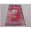 Image 1 : Hand Woven Wool on Wool Semi Antique Persian Viss 6x11