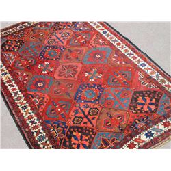 Stunning Hand Woven Semi Antique Persian Bakhtiari Rug 7x10