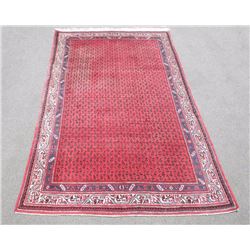 Simply Splendid Handmade Semi Antique Persian Sarouk Mir