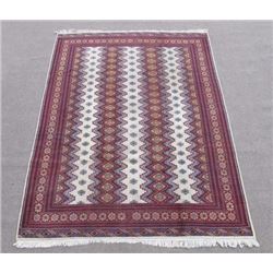 Intricate Knotted Vintage Yomut Turkman Tribal 10x7