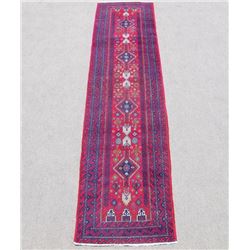 Very Beautiful Semi Antique Afghan Harat 13ft Runner