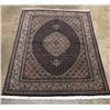 Image 1 : Absolutely Gorgeous Persian Tabriz Mahi (Fish) Design w/Silk Highlights