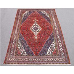 Quality Hand Woven Semi Antique Persian Hosseinabad Rug