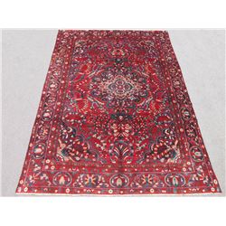 Highly Detailed Hand Woven Semi Antique Persian Lilian 9x13