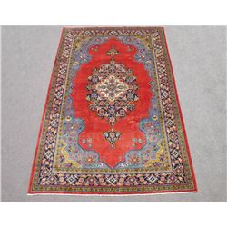 Handmade Open Field Persian Najafabad 7x11