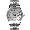 Image 2 : Rolex Ladies Stainless Steel, Diamond Dial & Diamond Bezel, Saph Crystal - REF-398Z2Y