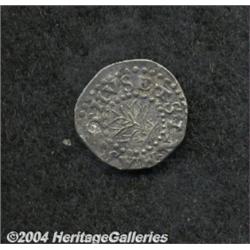 1662 2PENCE Oak Tree Twopence AU50 Holed,