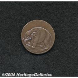 Bolen copy of 1694 TOKEN Carolina Elephant