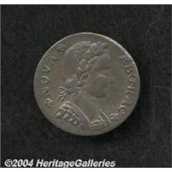 1787 COPPER Nova Eborac Copper, Seated Left