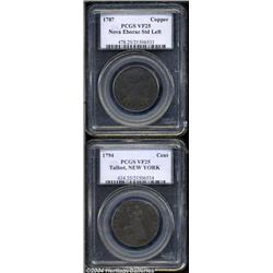 1787 COPPER Nova Eborac Copper, Large Head