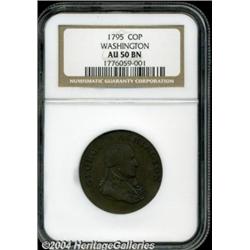 1795 1/2P Washington Liberty & Security