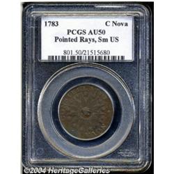 1783 COPPER Nova Constellatio Copper, Pointed