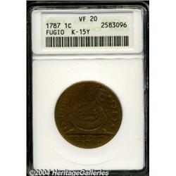 1787 1C Fugio Cent, STATES UNITED,
