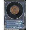 Image 2 : 1833 1/2 C MS64 Red and Brown PCGS. B-1, C-1,