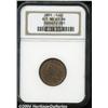 Image 1 : 1851 1/2 C MS65 Red and Brown NGC. B-1, C-1,