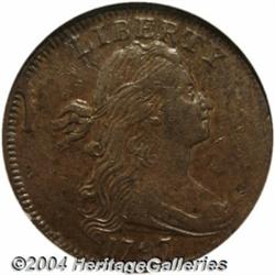 1797 1C Reverse of 1797, No Stems XF40 NGC.