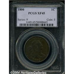 1800 1C XF45 PCGS. S-197, R.1. The so-called