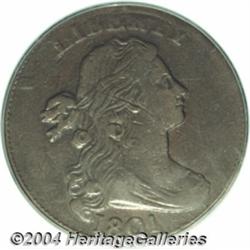 1801 1C 3 Errors VF35 PCGS. S-219, R.2. The