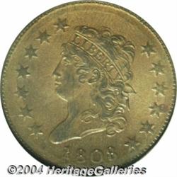 1808 1C MS61 Brown NGC. S-278, R.3. The right