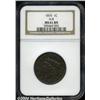 Image 1 : 1816 1C MS61 Brown NGC. N-8, R.3. Medium