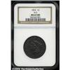 Image 1 : 1816 1C MS63 Brown NGC. N-5, R.3. A glossy
