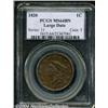 Image 1 : 1820 1C Large Date MS64 Brown PCGS. N-13, R.1.