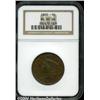 Image 1 : 1822 1C MS60 Brown NGC. N-1, R.3. The T in