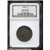 Image 1 : 1836 1C MS64 Brown NGC. N-3, R.1. Die State C,