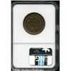 Image 2 : 1848 1C MS64 Brown NGC. N-20, R.3. Repunching