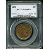 Image 1 : 1850 1C MS64 Brown PCGS. N-2, R.1. Die State