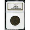 Image 1 : 1853 1C MS62 Brown NGC. N-31, High R.4. Faint