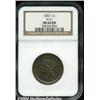 Image 1 : 1853 1C MS64 Brown NGC. N-31, High R.4. The