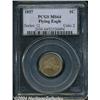 Image 1 : 1857 1C MS64 PCGS. Boldly struck, save for