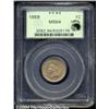Image 1 : 1859 1C MS64 PCGS. Eagle Eye Photo Seal (card
